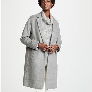Madewell Grey Monsieur Coat size Small